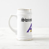 Eagle, Swimmer's Stein Bierpul (Links)