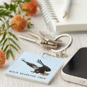 Eagle Swooping Down Sleutelhanger (Voorkant Rechts)