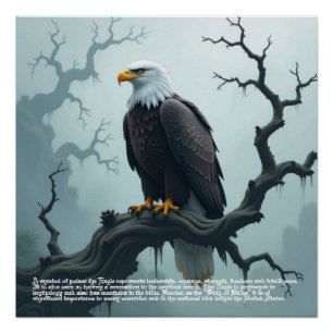 Eagle-symboliek Perfect Poster