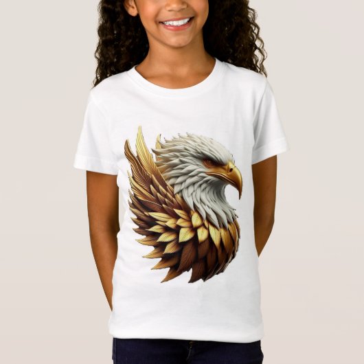 "Eagle Tattoo T-shirt ontwerp" (Voorkant)