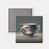 Eagle Teacup Magneet (Voorkant / Achterkant)