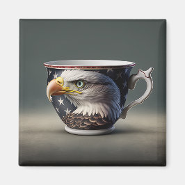 Eagle Teacup Magneet