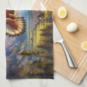 Eagle Theedoek (Quarter Fold)