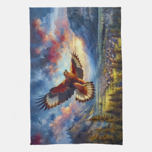 Eagle Theedoek (Verticaal)