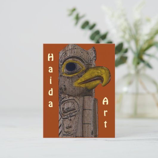 EAGLE TOTEM COLLECTIE BRIEFKAART (Staand voorkant)