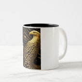 Eagle Two-Tone Coffee Mok (Voorkant rechts)