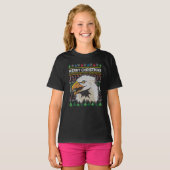 Eagle Ugly KerstSweater Wildlife Series T-shirt (Voorkant volledig)