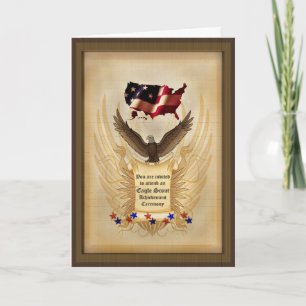 Eagle - USA - Achievement - Award - Uitnodiging
