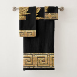 Eagle van het Romeinse Rijk SPQR Motto Golden Bad Handdoek