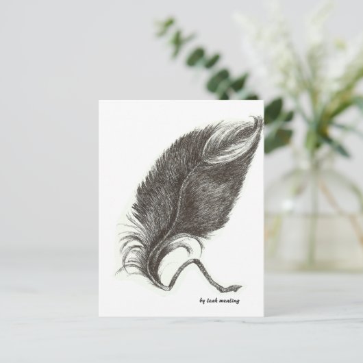 Eagle veer briefkaart (Staand voorkant)