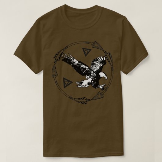 Eagle viking t-shirt (Design voorkant)