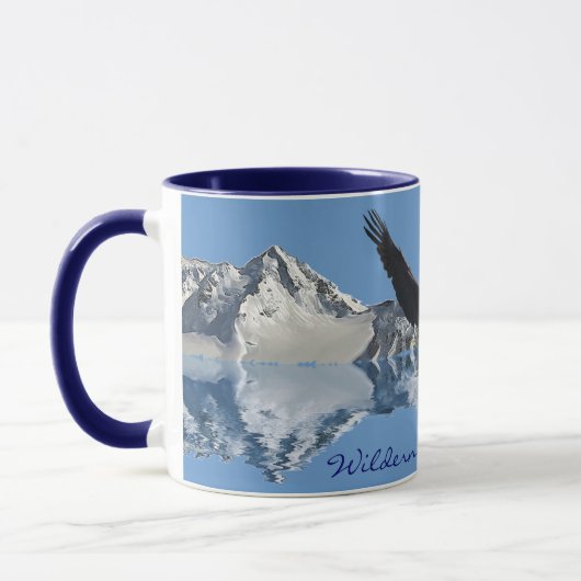 EAGLE VOL BAUD Eagle Faune Boire Mug (Gauche)