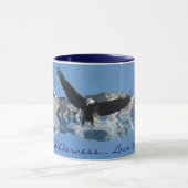 EAGLE VOL BAUD Eagle Faune Boire Mug (Centre)