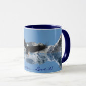 EAGLE VOL BAUD Eagle Faune Boire Mug (Devant droit)