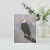 Eagle Watercolor Briefkaart (Staand voorkant)