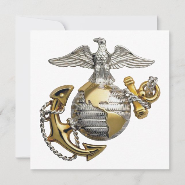 Eagle Wereldbol Anchor (Voorkant)