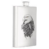 Eagle Wild Animal Natuur Illustratie Art Tattoo Flacon (Rechts)