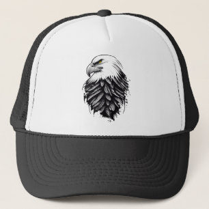 Eagle Wild Animal Natuur Illustratie Art Tattoo Trucker Pet