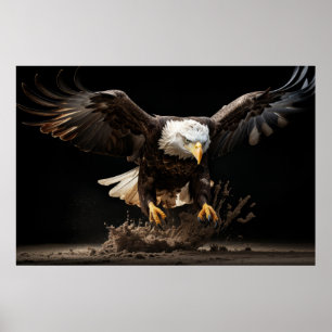 Eagle Wild Dierenportret Natuur Beauty Poster