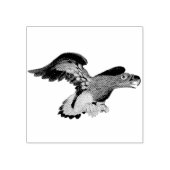 Eagle Wild roofvogel  illustratie Rubberstempel (Afrduk)