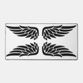 Eagle Wing Black&White Theme Desk Mat (Recto)