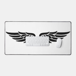 Eagle Wing Black&White Theme Desk Mat 