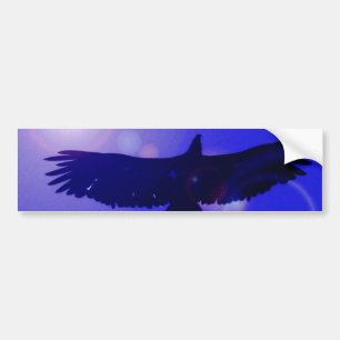 Eagle Wings Bumpersticker