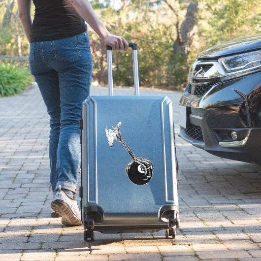 Eagles Claw 8 ball Pool Billiards Game Art Sticker (Koffer Insitu)