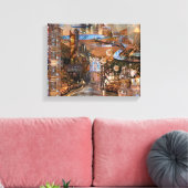 Eagle's Den Wrapped Canvas Afdruk (Insitu (Woonkamer))