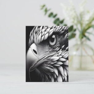 Eagles Eye Close-up Briefkaart