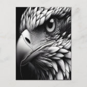 Eagles Eye Close-up Briefkaart (Voorkant)