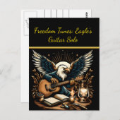Eagles gitaar solo briefkaart (Voorkant / Achterkant)