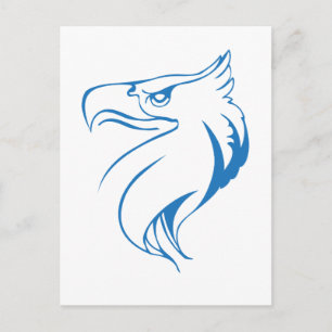 Eagle's kop briefkaart