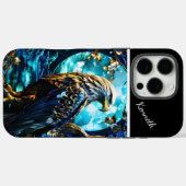 Eagle's Moonlit Horloge Case-Mate iPhone Case (Achterkant (horizontaal))