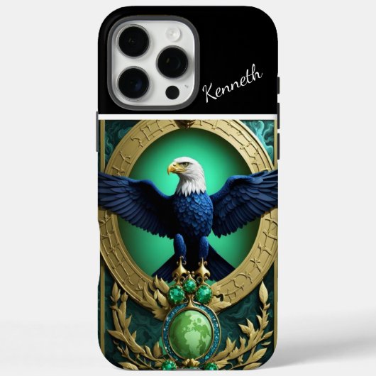 Eagle's Moonlit Horloge Case-Mate iPhone Case (Achterkant)