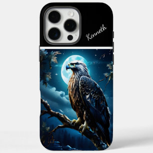 Eagle's Moonlit Vigil iPhone 16 Pro Max Hoesje