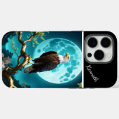 Eagle's Moonlit Vigil Case-Mate iPhone Case (Achterkant (horizontaal))