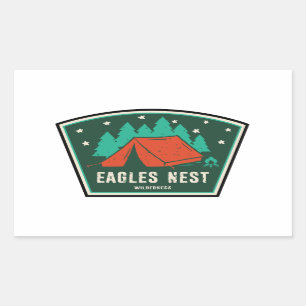 Eagles Nest Wilderness Colorado Camping Rechthoekige Sticker