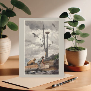 Eagle's Nest Winslow Homer Art Briefkaart