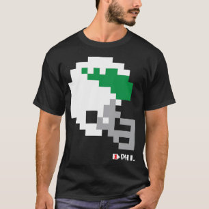 Eagles Retro Tecmo Bowl Helm T-shirt