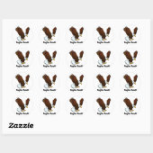 Eagles Rock! Ronde Sticker (Vel)