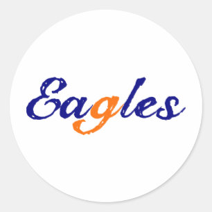 Eagles Ronde Sticker