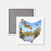 Eagles Scioto River Columbus Ohio Magneet (Voorkant / Achterkant)