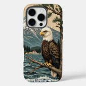 Eagle's Stillness: Mountain Majesty Case-Mate iPhone Case (Achterkant)