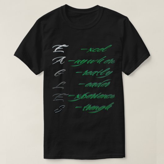 Eagles T-shirt (Design voorkant)