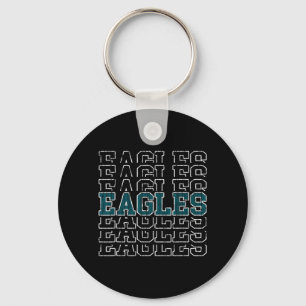 Eagles Vintage Cadeau voor Mannen Vrouwen Jongens Sleutelhanger