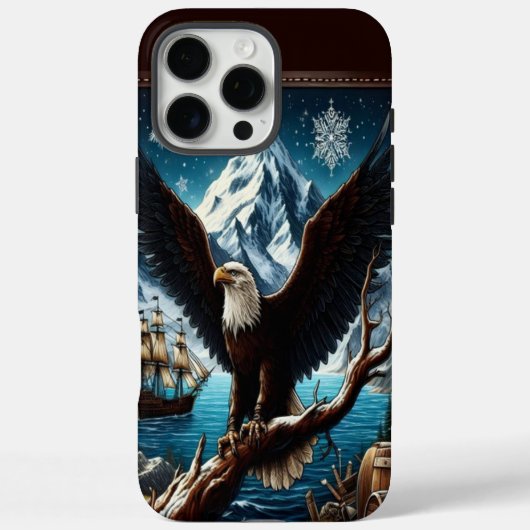 Eagle's Watch Over Het Zee Case-Mate iPhone Case (Achterkant)