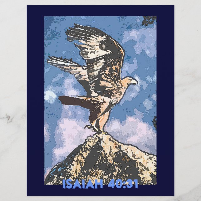 Eagles Wings - Isaiah 40:31 (Voorkant)