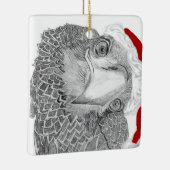 Eaglet E9 dit Qui est-ce ? Ornement de Noël (Droite)