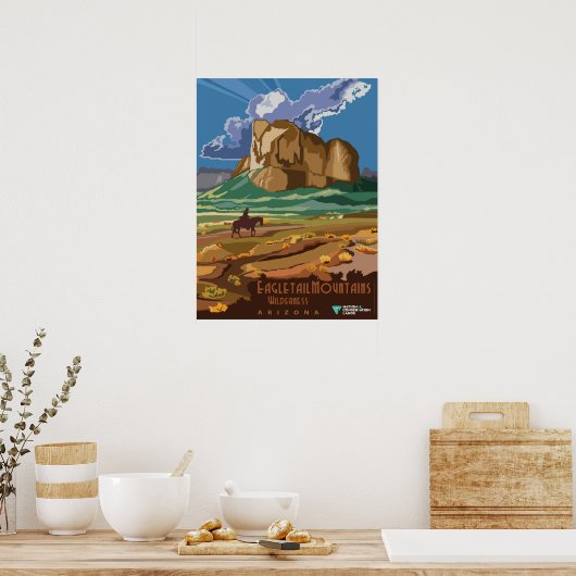 Eagletail Mountains Poster (Keuken)